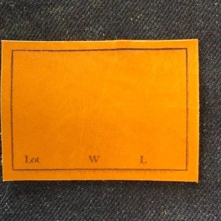 Add-on Option: Leather Patch (皮パッチ)