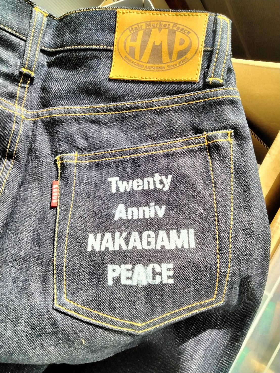 Add-on Option: Back Pocket Stencil（バックポケット・ステンシル）