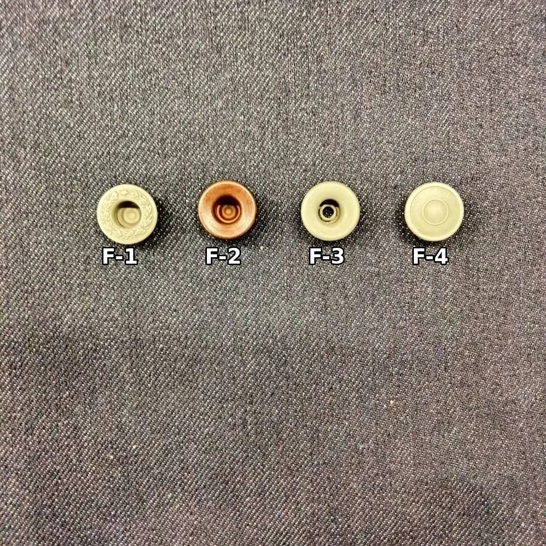 Fly opening types F-1–F-4