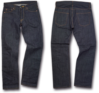 14オンス赤耳セルビッチデニムのジーンズ — TSUJIMOTO DENIM FACTORY（秋田・能代仕立て）/ Selvedge denim jeans, made in Japan